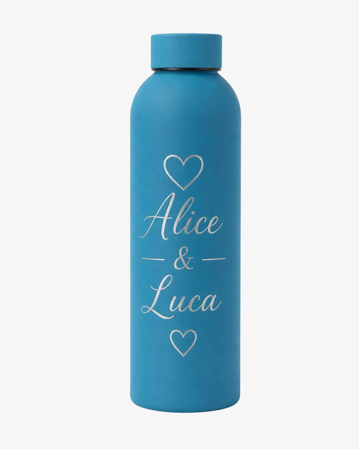 Thermos personalizzata blu chiaro