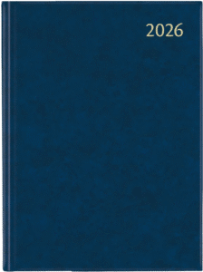 AURORA Agenda Personalizzata Florence Business 1S-2P blu 17.5x22.5cm