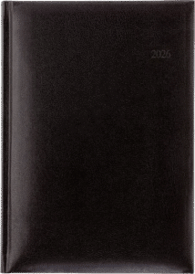 BIELLA Agenda Personalizzata Budget 1G-1P nero 14.5x20.5cm