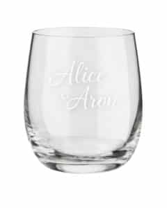 Bicchiere in vetro Personalizzato