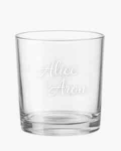 Bicchiere in vetro Personalizzato