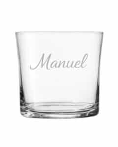 Bicchiere per Whisky in vetro personalizzato