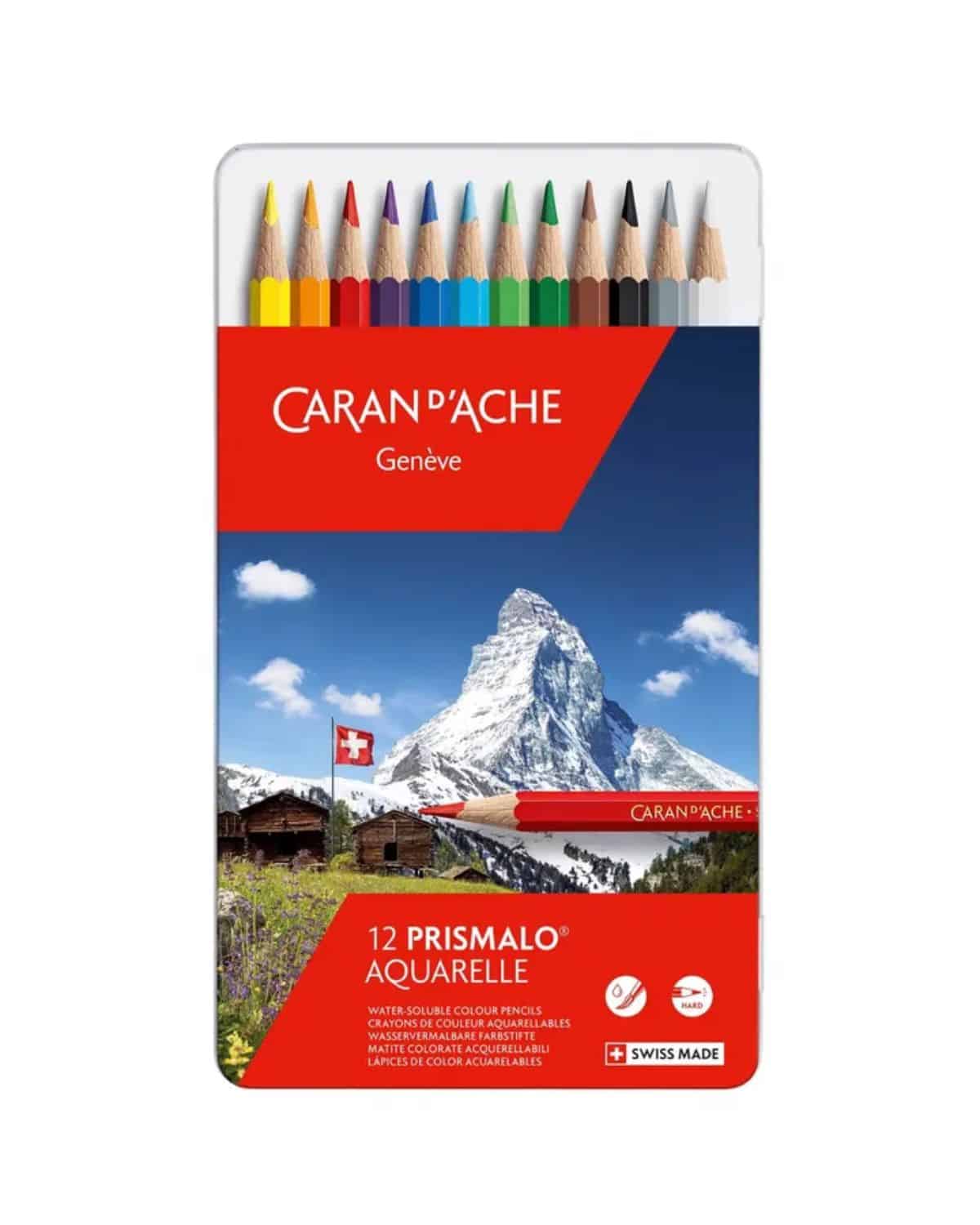 CARAN D’ACHE Prismalo – Set 12 Matite Personalizzabili
