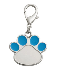 Medaglietta per cane blu