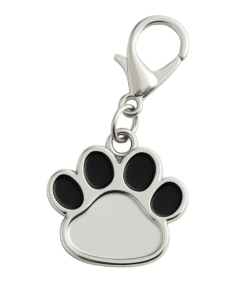 Medaglietta per cane nero