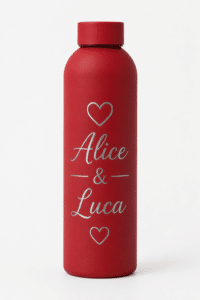 Thermos personalizzata rosso