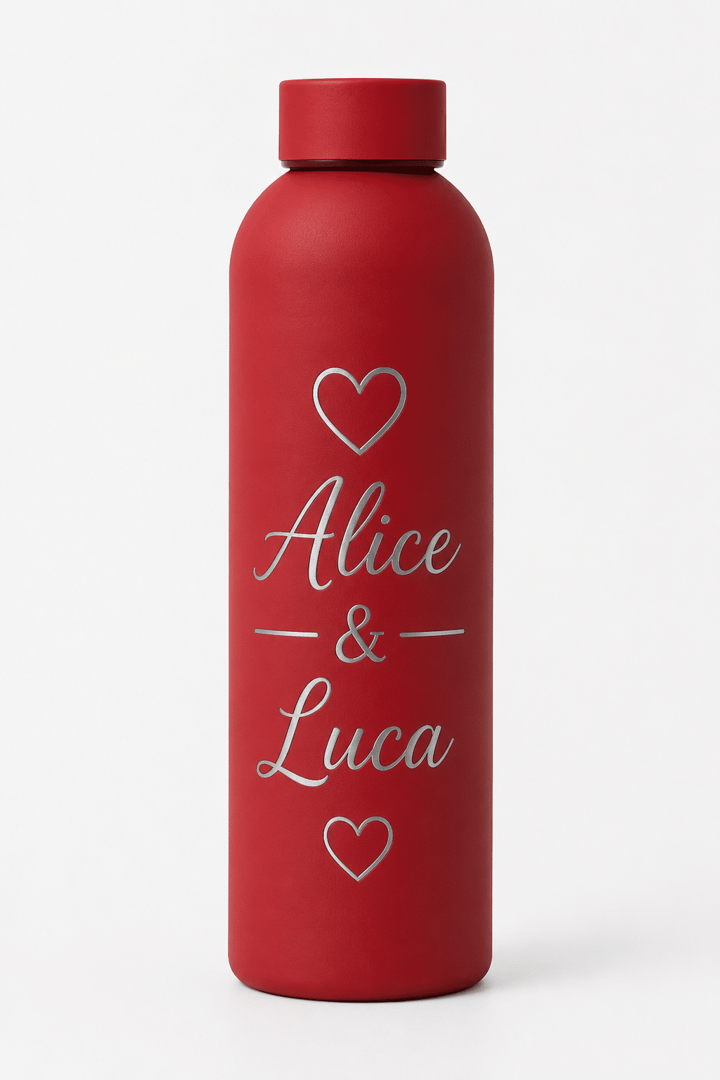 Thermos personalizzata rosso
