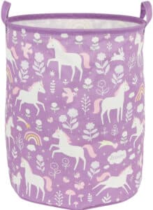 ALLC Cestino porta. 40x40x50cm STBAUD29 Unicorn dreams