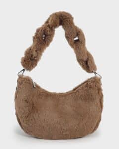 LABEL ROSE Borsa in teddy Camilla Talpa