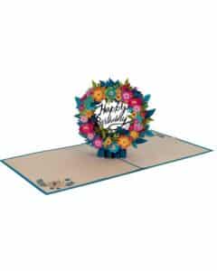 3D Pop Up biglietto auguri Happy Birthday