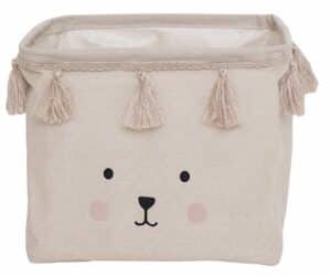 JABADABADO Storage basket K016 Teddy 28x28x24cm