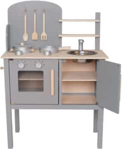 JABADABADO Kitchen grey W7205 w. pot and pan 55x32x72cm