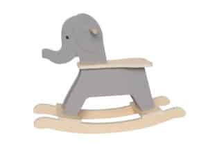 JABADABADO Elefante a dondolo W7249 Altezza sedile 31cm