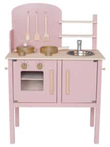JABADABADO Cucina con pentola e padella W7258 rosa