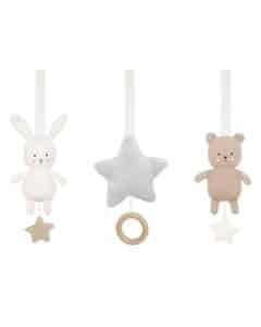 JABADABADO Babygym giocat. coniglio/tedy K128 marrone/bianco