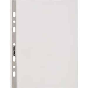 NOVOOO Dossiers PP 100my A5 071-5449-009 trasparente, grana 100 pezzi