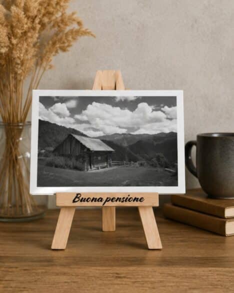 Tela canvas a forma rettangolare personalizzato con incisione di una foto