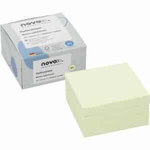 NOVOOO Sticky Notes Recycling 75x75mm 5654-11box-4 giallo 4x100 foglio