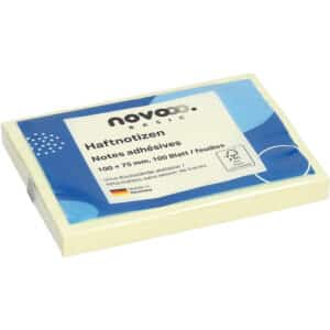 NOVOOO Sticky Notes 100x75mm 5657-01 giallo 100 fogli