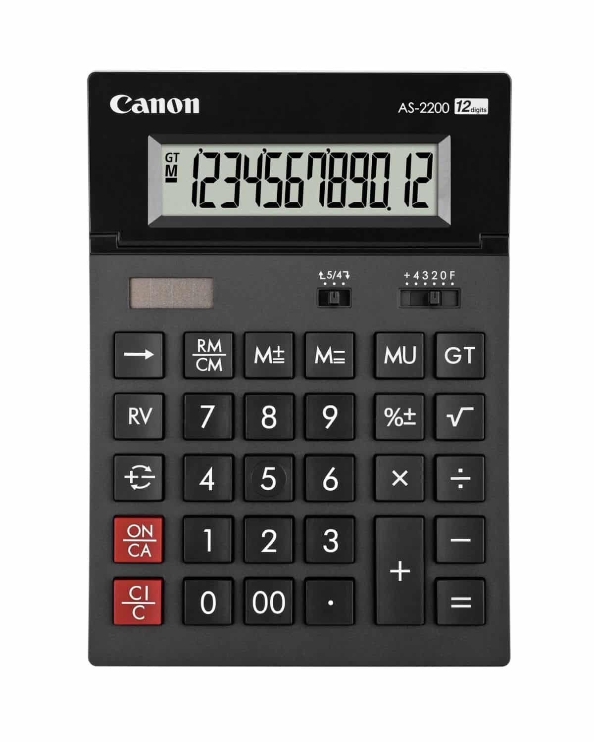 CANON Table Calculator Recycling CA-AS 2200