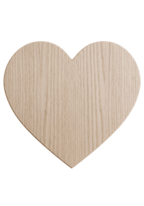 Tagliere in legno Frassino Cuore