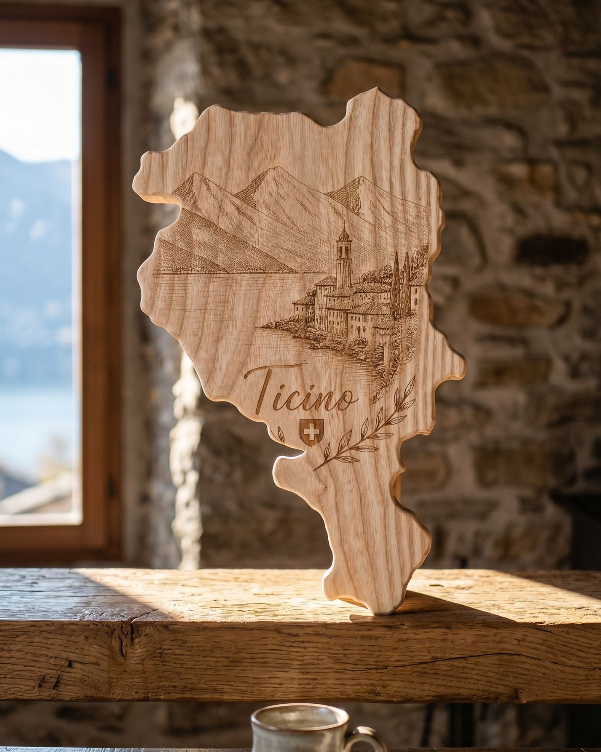 Tagliere in legno Frassino Ticino