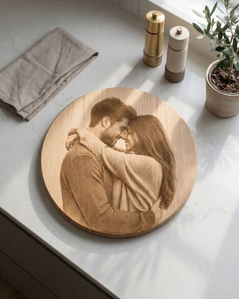 Tagliere in legno d'acero personalizzato