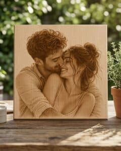 Tagliere in Acero Personalizzato Quadrato