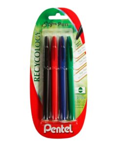 PENTEL Brush Sign Pen S520 XS524 ass., 4 pezzi