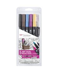 TOMBOW ABT Set ABT-5P-MH Editon, 5xABT + 1xFudenosuke