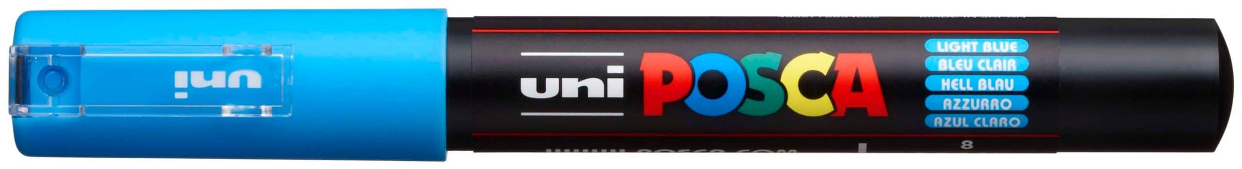 POSCA Marker 0.7mm PC-1M L.BLUE light blu