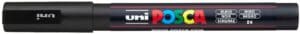 POSCA Marker 0.9-1.3mm PC-3M BLACK nero