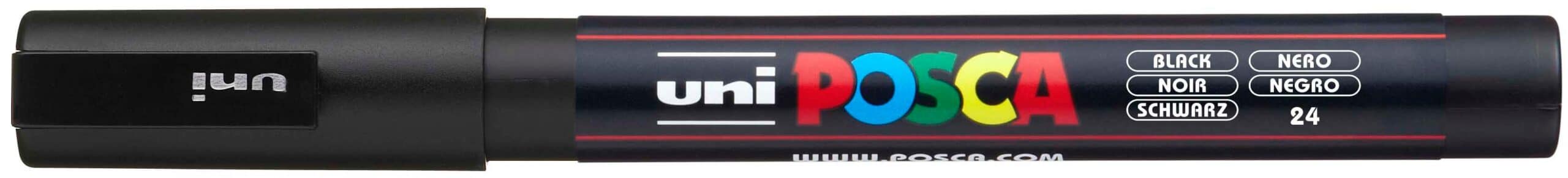 POSCA Marker 0.9-1.3mm PC-3M BLACK nero