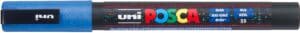 POSCA Marker 0.9-1.3mm PC-3ML BLUE blu glitter