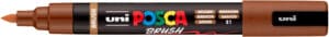 POSCA Brush Marker 1-4mm PC-5BRBROWN marron