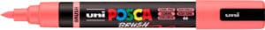 POSCA Brush Marker 1-4mm PC-5BRCORALP coral