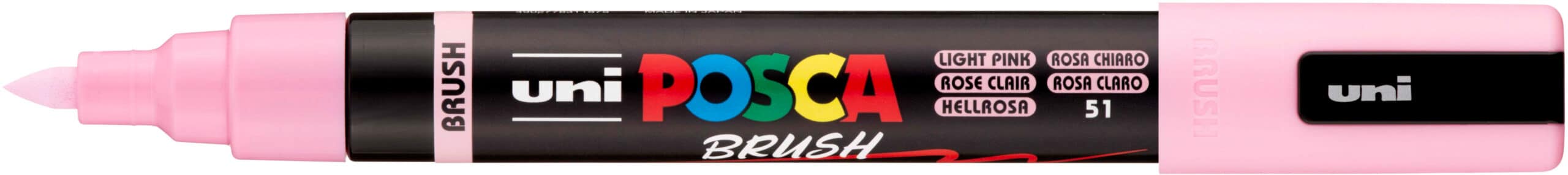 POSCA Brush Marker 1-4mm PC-5BRL.PINK rosa chiaro