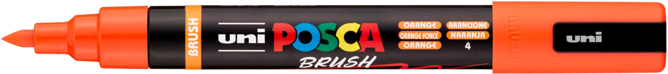 POSCA Brush Marker 1-4mm PC-5BRORANGE arrancione