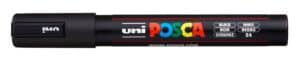 POSCA Marker 1.8-2.5mm PC-5M BLACK nero