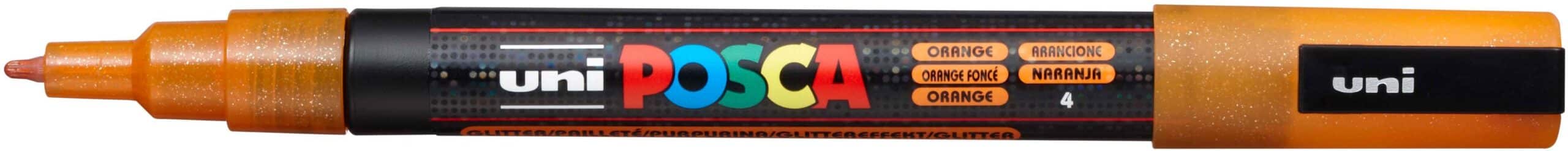 POSCA Marker 0.9-1.3mm PC3-ML ORANG arancione glitter