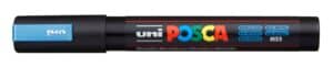POSCA Marker 1.8-2.5mm PC5MMET.BLUE MET, blu