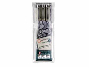SAKURA Zentangle Tool Set Z03PGB 3 pezzi