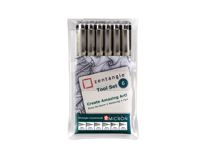 SAKURA Zentangle Tool Set Z06PGB 6 pezzi