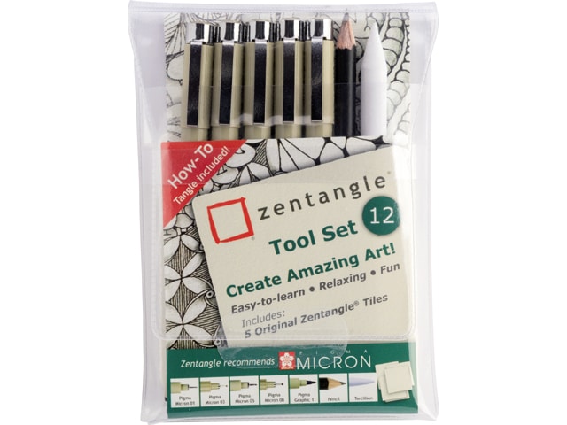 SAKURA Zentangle Tool Set Z12PTGB 12 pezzi