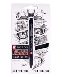 SAKURA Pigma Micron Set 0.05-0.8mm POXSDKB6 con astuccio 3 pezzi