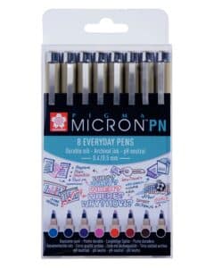 SAKURA Pigma Micron PN POXSDKPN8 Everyday, 8 colori