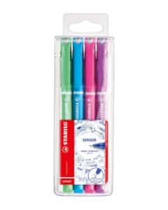 STABILO Fineliner Sensor 189 0.3mm 189/4-01 4 colori