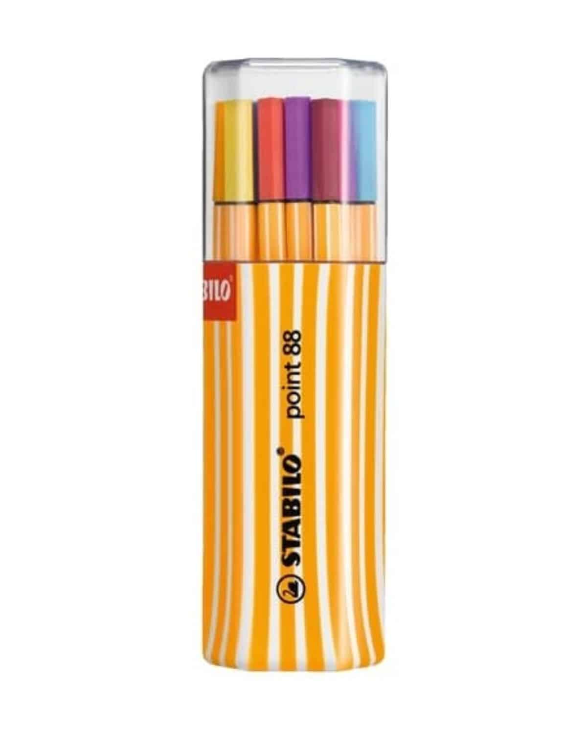 STABILO Fineliner Point 88 0.4mm 8820-01 20 colori, box