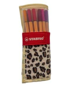 STABILO Rollerset Point 88 0.4mm CH8825-08-05 leopardo 25 pezzi