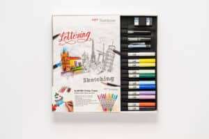 TOMBOW Dual Brush Pen ABT PRO SETABTPRO20 Set 17 pezzi